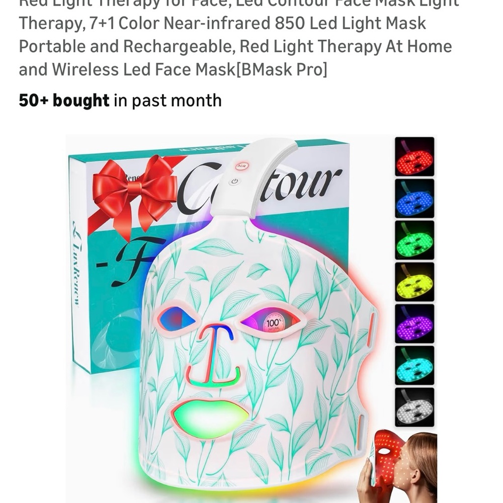LED Light Therapy Face Mask